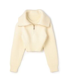 TOMORROWLAND / トゥモローランド ニット・セーター | JACQUEMUS LA MAILLE RISOUL ハーフジップニット