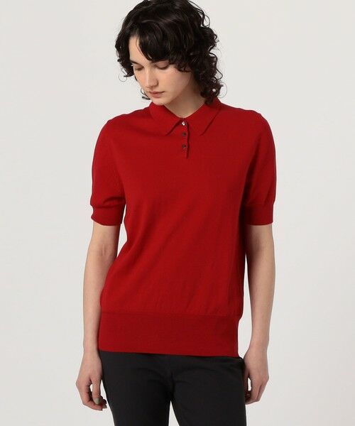 TOMORROWLAND / トゥモローランド SUPER A MARKET SHORT SLEEVE POLO セール】 SUPER A MARKET SHORT SLEEVE POLO （ニット・セーター