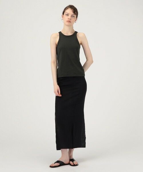 TOMORROWLAND / トゥモローランド ロング・マキシ丈スカート | GABRIELA COLL GARMENTS SOLBIATI リネン Iラインスカート | 詳細1