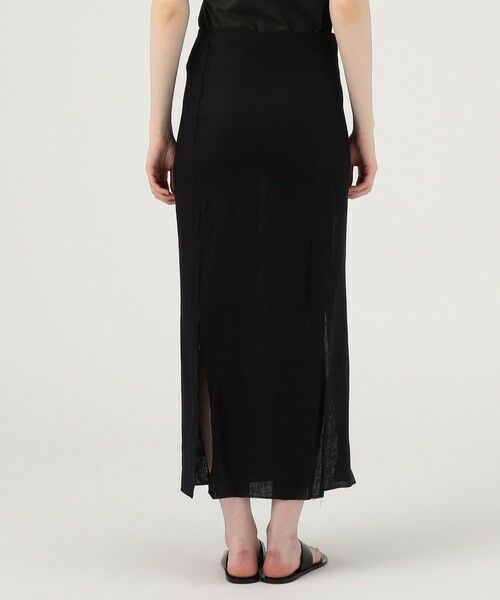 TOMORROWLAND / トゥモローランド ロング・マキシ丈スカート | GABRIELA COLL GARMENTS SOLBIATI リネン Iラインスカート | 詳細4