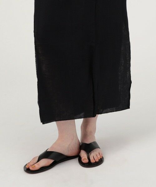 TOMORROWLAND / トゥモローランド ロング・マキシ丈スカート | GABRIELA COLL GARMENTS SOLBIATI リネン Iラインスカート | 詳細7