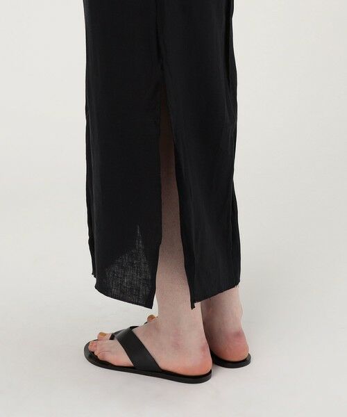 TOMORROWLAND / トゥモローランド ロング・マキシ丈スカート | GABRIELA COLL GARMENTS SOLBIATI リネン Iラインスカート | 詳細8