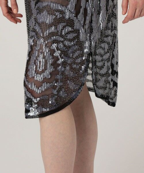 TOMORROWLAND / トゥモローランド ミニ・ひざ丈スカート | BODE スパンコールエンブロイダリー アシンメトリースカート | 詳細8