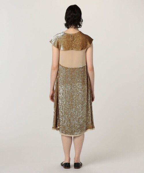 TOMORROWLAND / トゥモローランド ミニ丈・ひざ丈ワンピース | BODE スパンコールエンブロイダリードレス | 詳細3