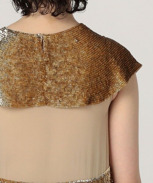 TOMORROWLAND / トゥモローランド ミニ丈・ひざ丈ワンピース | BODE スパンコールエンブロイダリードレス | 詳細5