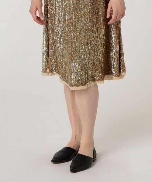 TOMORROWLAND / トゥモローランド ミニ丈・ひざ丈ワンピース | BODE スパンコールエンブロイダリードレス | 詳細7
