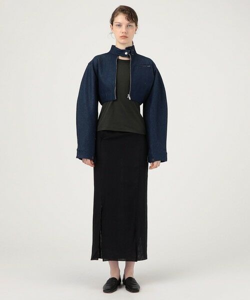 ■Jacquemus De-Nimes レッド デニム ジャケット The denim de-Nîmes jacket by JACQUEMUS | Official website