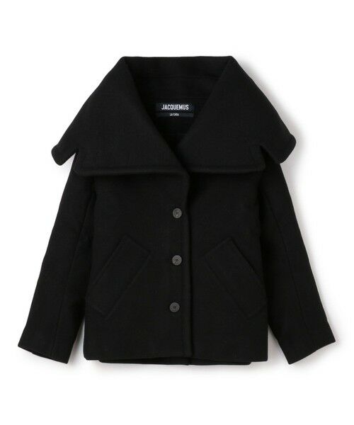 売り切り tomorrowland ネイビー ピーコート Mサイズ セール】 JACQUEMUS LE CABAN CARUSO ショートコート