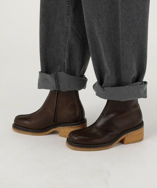 TOMORROWLAND / トゥモローランド ブーツ（ショート丈） | LEMAIRE WOMAN PIPED HEELED ブーツ | 詳細8