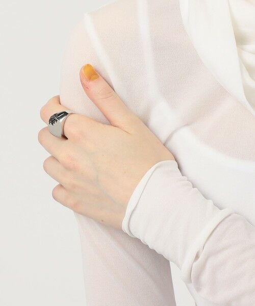 TOMORROWLAND / トゥモローランド リング | TOM WOOD Cushion Black M | 詳細1