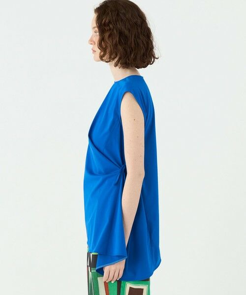 TOMORROWLAND / トゥモローランド カットソー | プレーティングジャージー コードタックプルオーバー | 詳細3