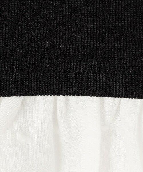 TOMORROWLAND / トゥモローランド ニット・セーター | マテリアルコンビ ペプラムプルオーバー | 詳細10