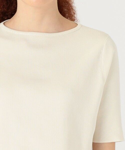 TOMORROWLAND / トゥモローランド ニット・セーター | マテリアルコンビ ペプラムプルオーバー | 詳細5