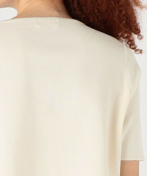 TOMORROWLAND / トゥモローランド ニット・セーター | マテリアルコンビ ペプラムプルオーバー | 詳細6