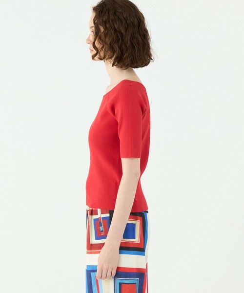 TOMORROWLAND / トゥモローランド ニット・セーター | ポリエステルコットンリブ 2-wayプルオーバー | 詳細3