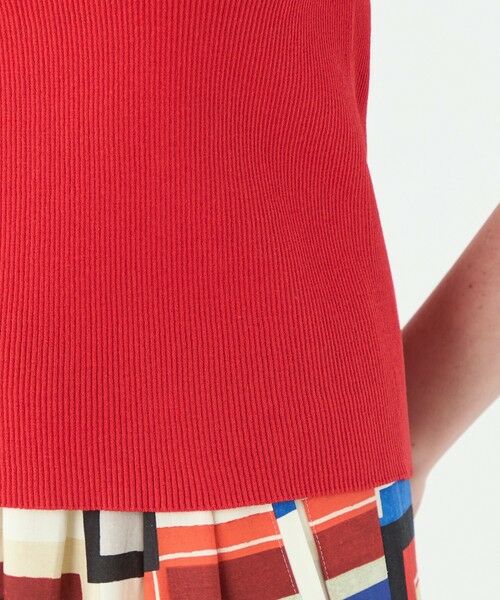 TOMORROWLAND / トゥモローランド ニット・セーター | ポリエステルコットンリブ 2-wayプルオーバー | 詳細7