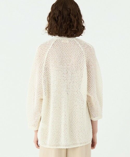 TOMORROWLAND / トゥモローランド カーディガン・ボレロ | ライトペーパー リラックスカーディガン | 詳細4