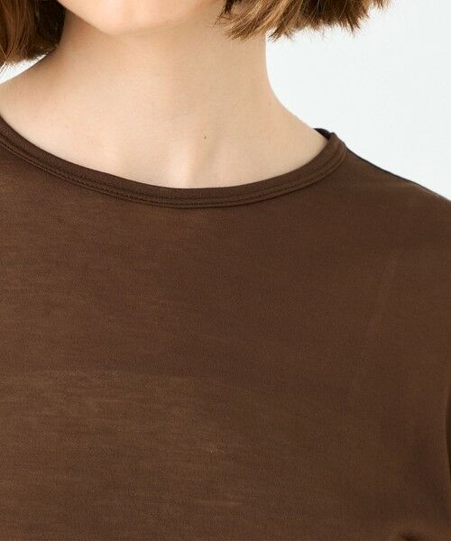 TOMORROWLAND / トゥモローランド Tシャツ | シアーコンパクトジャージー ロングスリーブプルオーバー | 詳細5