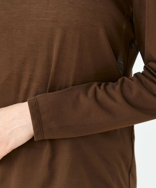 TOMORROWLAND / トゥモローランド Tシャツ | シアーコンパクトジャージー ロングスリーブプルオーバー | 詳細6