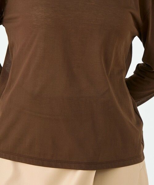 TOMORROWLAND / トゥモローランド Tシャツ | シアーコンパクトジャージー ロングスリーブプルオーバー | 詳細7