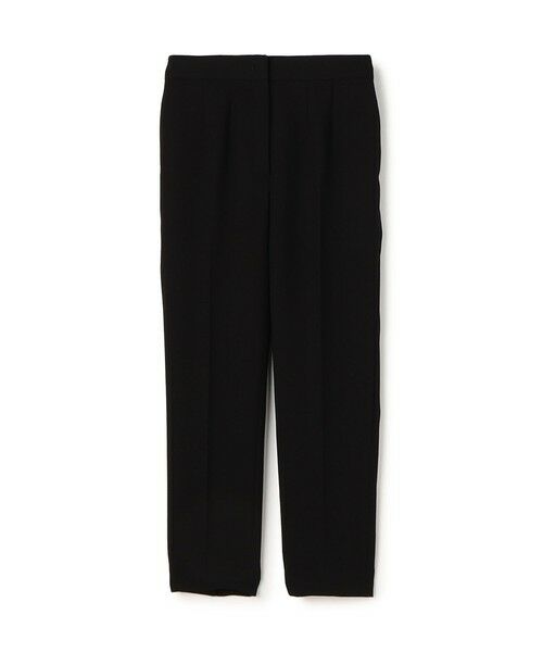 TOMORROWLAND/トゥモローランド ライトダブルクロス テーパードパンツ 19 ブラック 32(5号)