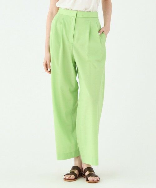 スクープパンツ D.HYGEN - Non-ply Yarn Lined Drop Crotch Cargo Wide Jogger