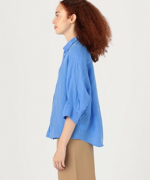 TOMORROWLAND / トゥモローランド シャツ・ブラウス | リネンラミーソリッド ドルマンスリーブシャツ | 詳細3