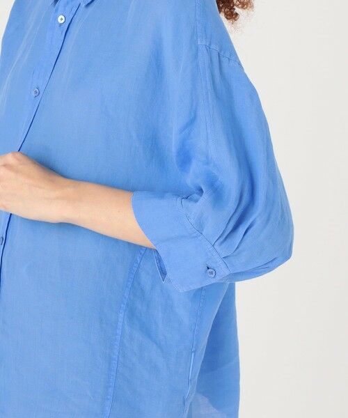 TOMORROWLAND / トゥモローランド シャツ・ブラウス | リネンラミーソリッド ドルマンスリーブシャツ | 詳細7