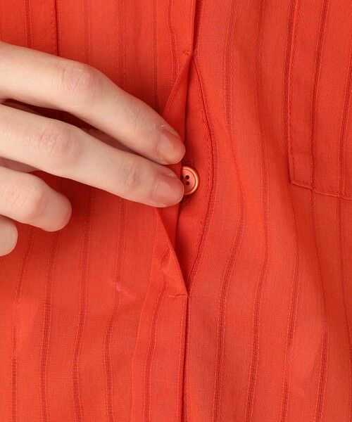 TOMORROWLAND / トゥモローランド シャツ・ブラウス | ドビーストライプ チュニックブラウス | 詳細10