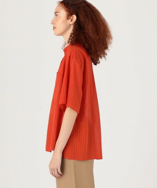 TOMORROWLAND / トゥモローランド シャツ・ブラウス | ドビーストライプ チュニックブラウス | 詳細3