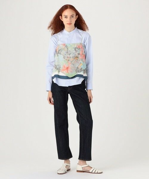 TOMORROWLAND / トゥモローランド キャミソール・チューブトップ | スカーフプリント キャミソールブラウス | 詳細1