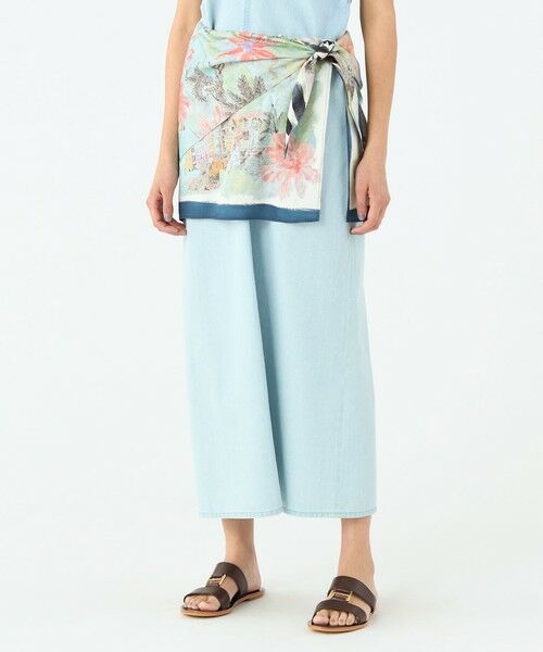 TOMORROWLAND / トゥモローランド キャミソール・チューブトップ | スカーフプリント キャミソールブラウス | 詳細13