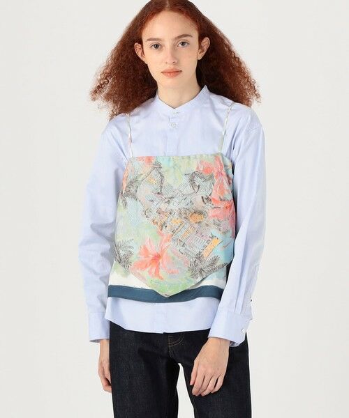 TOMORROWLAND / トゥモローランド キャミソール・チューブトップ | スカーフプリント キャミソールブラウス | 詳細2