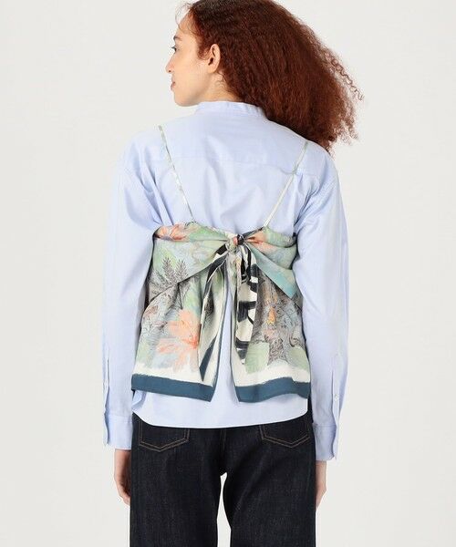 TOMORROWLAND / トゥモローランド キャミソール・チューブトップ | スカーフプリント キャミソールブラウス | 詳細4