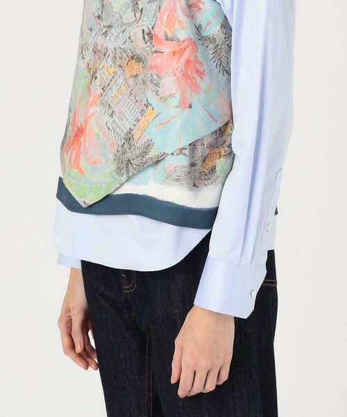 TOMORROWLAND / トゥモローランド キャミソール・チューブトップ | スカーフプリント キャミソールブラウス | 詳細8