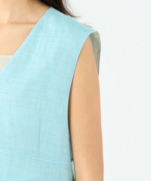 TOMORROWLAND / トゥモローランド シャツ・ブラウス | ラミー Vネックトップス | 詳細6