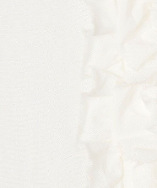 TOMORROWLAND / トゥモローランド シャツ・ブラウス | テンセルリヨセルローン フロントフリルブラウス | 詳細8