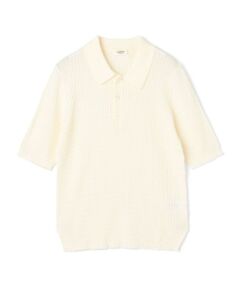 TOMORROWLAND / トゥモローランド ニット・セーター | コットンナイロンケーブル ポロプルオーバー