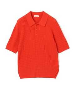 TOMORROWLAND / トゥモローランド ニット・セーター | コットンナイロンケーブル ポロプルオーバー