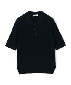 TOMORROWLAND / トゥモローランド ニット・セーター | コットンナイロンケーブル ポロプルオーバー