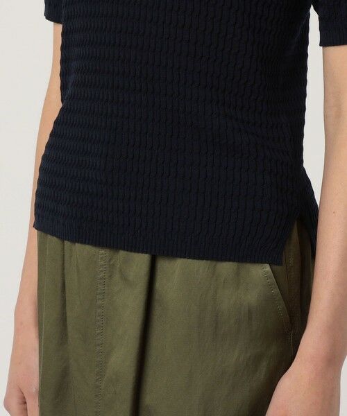 TOMORROWLAND / トゥモローランド ニット・セーター | コットンナイロンケーブル ポロプルオーバー | 詳細8