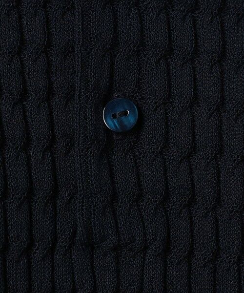 TOMORROWLAND / トゥモローランド ニット・セーター | コットンナイロンケーブル ポロプルオーバー | 詳細9