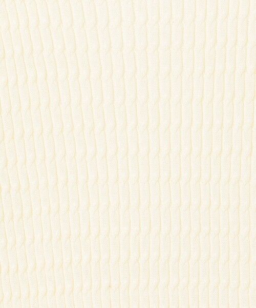 TOMORROWLAND / トゥモローランド ニット・セーター | コットンナイロンケーブル ハーフスリーブプルオーバー | 詳細14