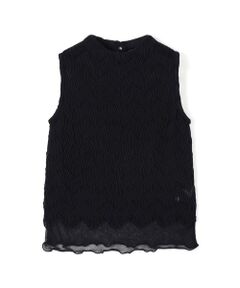 TOMORROWLAND / トゥモローランド ニット・セーター | タックステッチ ノースリーブプルオーバー