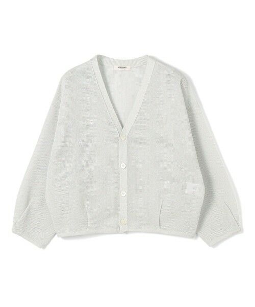 未使用級　24SS　トゥモローランド♡メッシュコットンVネックカーディガン メッシュコットン Vネックカーディガン｜トゥモローランド 公式通販