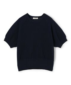 美品 Tomorrowland(トゥモローランド)パフスリーブプルオーバー TOMORROWLAND｜ファブリックコンビ パフスリーブプルオーバー