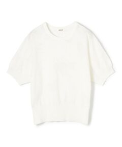 TOMORROWLAND / トゥモローランド ニット・セーター | ボタニカルメッシュ ハーフスリーブプルオーバー