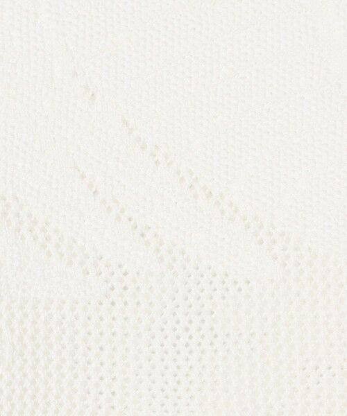 TOMORROWLAND / トゥモローランド ニット・セーター | ボタニカルメッシュ ハーフスリーブプルオーバー | 詳細8