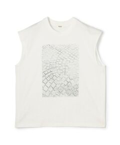 TOMORROWLAND / トゥモローランド Tシャツ | フォトプリント ノースリーブTシャツ