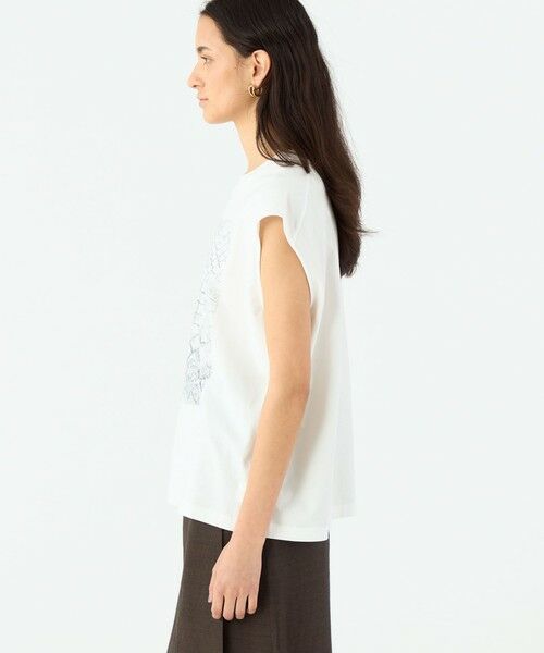 TOMORROWLAND / トゥモローランド Tシャツ | フォトプリント ノースリーブTシャツ | 詳細3